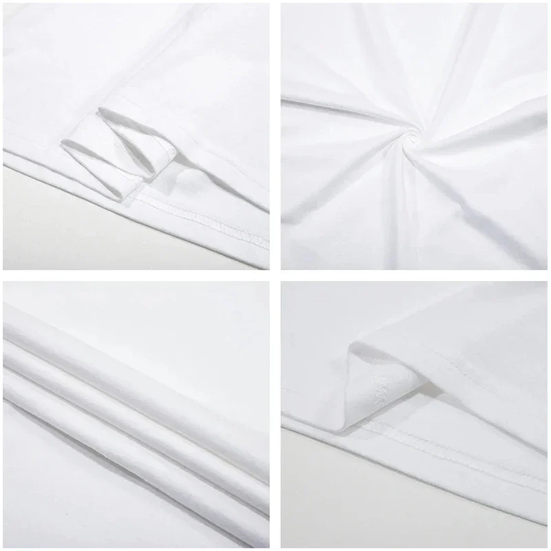 2025 الصيف مضحك الجرافيك الرجال المحملة الأب والابن القرص المرن الجرافيك قصيرة الأكمام عادية القطن طاقم الرقبة تي شيرت للرجال