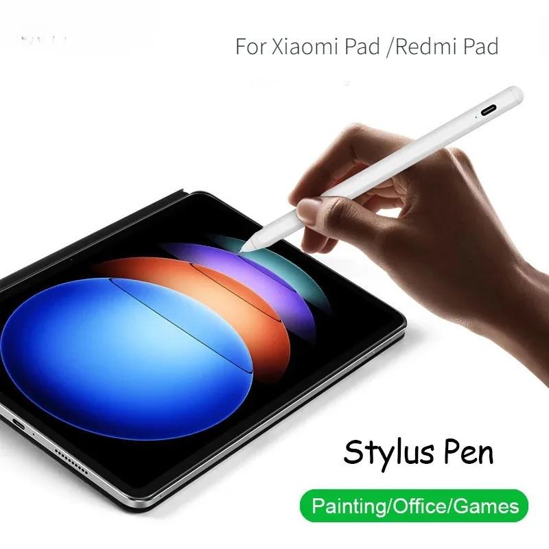 Stylus Pen For XIAOMI Redmi Pad Pro 12.1 Poco Pad 2024 Mi Pad 6 6S Pro Book S MiPad 5 Tablet Pen Screen Touch Drawing Pen Pencil