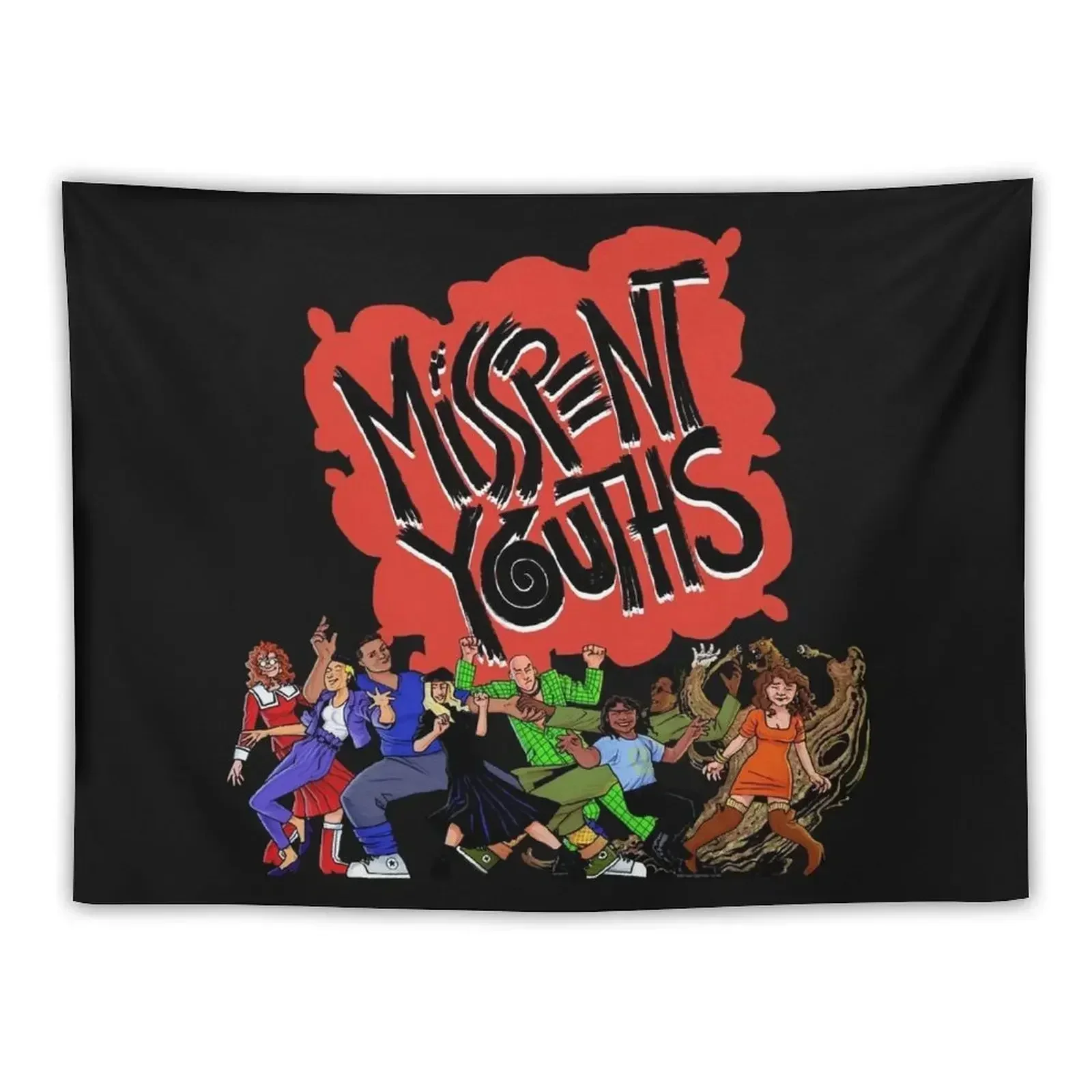 

The Gang's All Here Tapestry Room Decoration Accessories Wallpaper Bedroom Tapestry