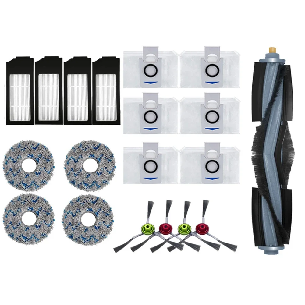 

Комплексный комплект из 19 аксессуаров для Ecovacs, DEEBOT X1, OMNI, для TURBO с фильтрами и мешками для пыли