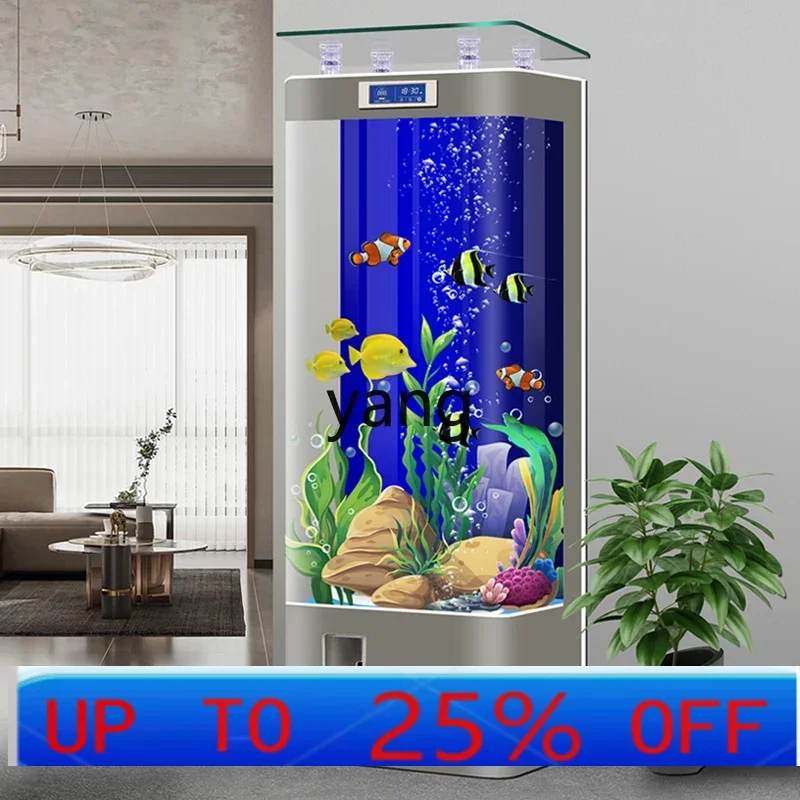 

LTT smart goldfish tank living room household medium-sized vertical filter integrated ecological glass water-free