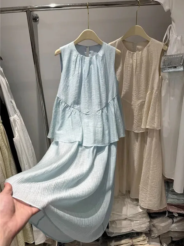 

plus Size 300 Pou Women's Loose Svel Dr Casual Vaion Sle Long Summer Dr Comfortable A-Line Silhouette