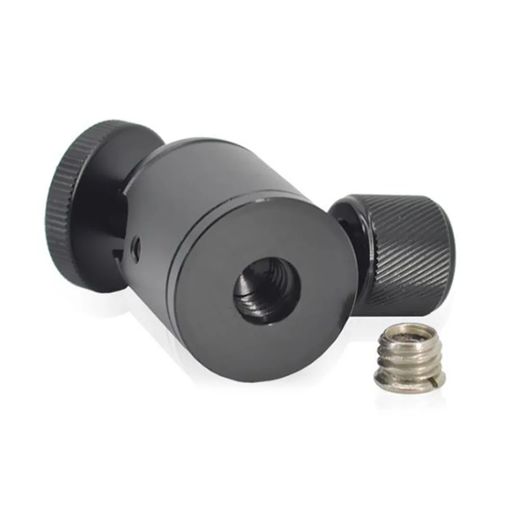 

Photography Light Bracket Black Mini Ball Head Flash Bracket Holder Mount Camera Tripod 360 Degree Rotate Adjustable Screw