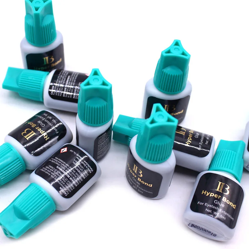 Korea IB Ibeauty Kleber 0,5s Schnelltrocknender Wimpernverlängerungskleber 5ml Original Starker Wimpernkleber Haltbarkeit 5-6 Wochen 20 Flaschen – Detail 4