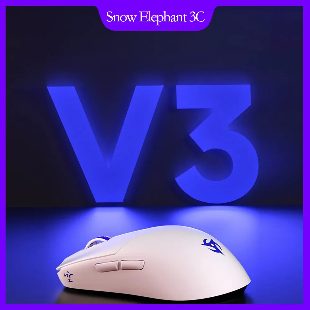 NINJUTSO Sora V3 Wireless Mouse Ergonomic 8000HZ 40g AIMNINJA 2 45000DPI Lightweighting Dongle Office Gaming Esport FPS