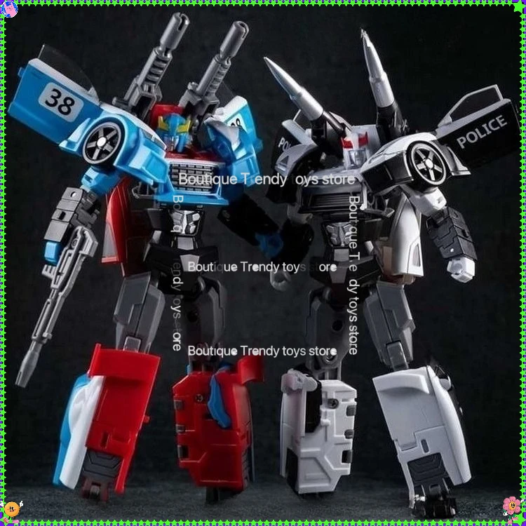 Figurine de Robot de Transformation TT HF01, modèle de patrouille Prowl à écran fumé, en Stock, 2 pièces/ensemble |   Cadeau de jouet à collectionner de haute qualité