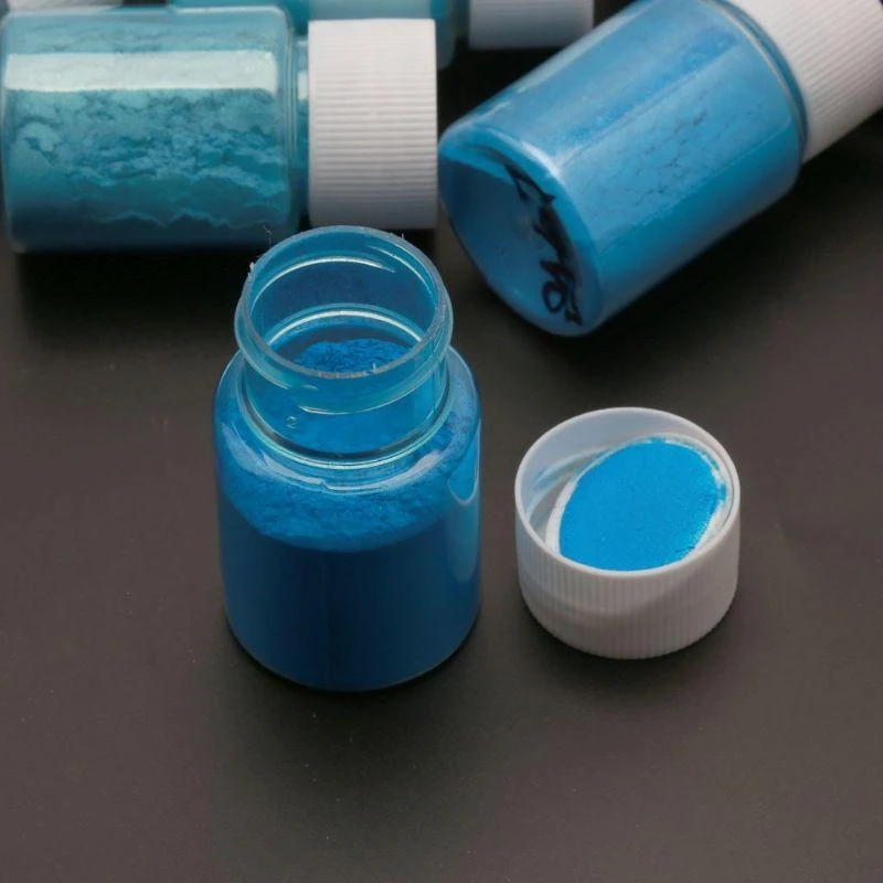 HX6F Pigment Powder 10 Color Shift Mica Powder for Epoxy Resin for Jewelry Making