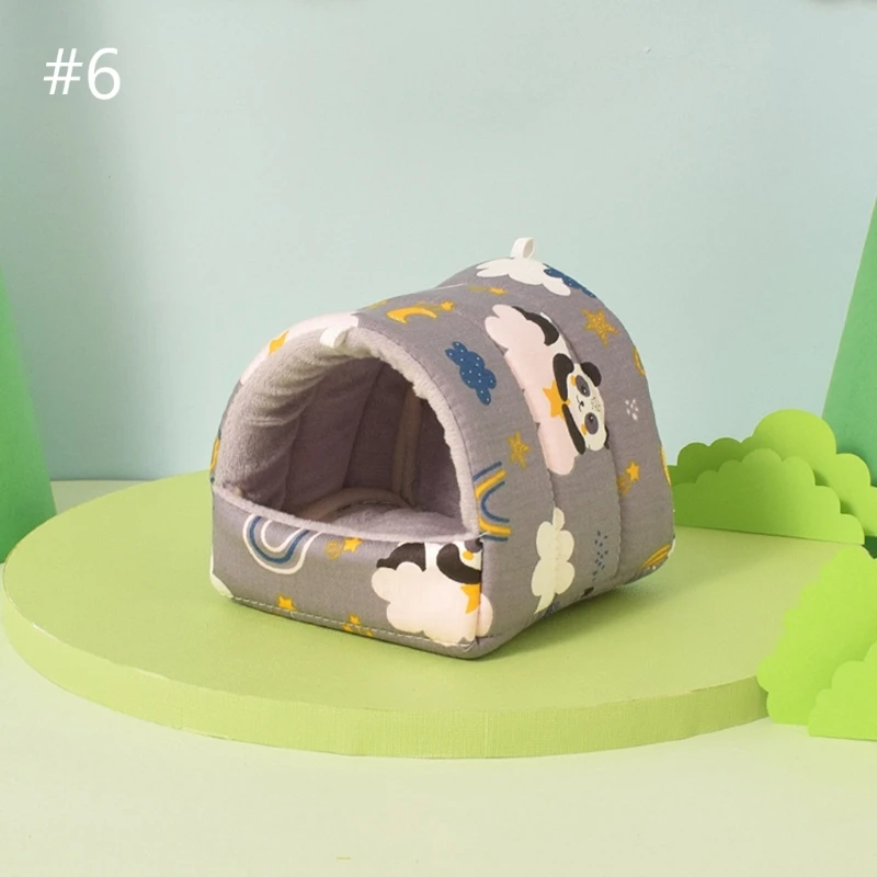 Ferrets House السناجب النوم أرجوحة السرير قفص ملحق الهامستر مخبأ السرير هبوط السفينة