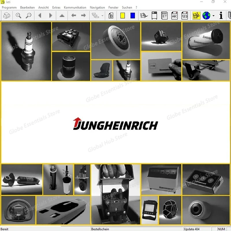 2025 جديد Jungheinrich JETI ET 4.37 أجزاء محفز + جوديت 4.37 تشخيص + إصلاح JETI SH 4.37 3 برامج