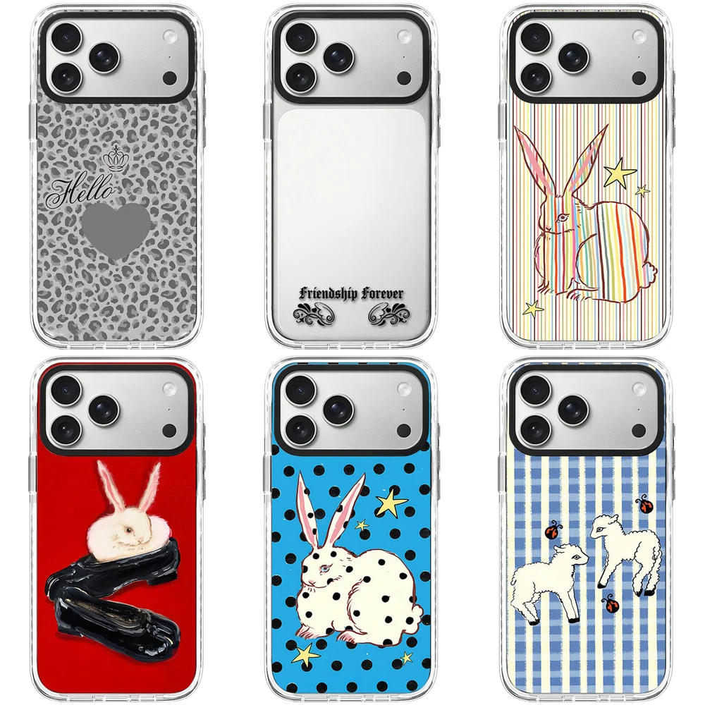 6100431 White Border Magnetic Case: Compatible with IPhone 18 17 16 15 14 13 Pro Max 17 Air
