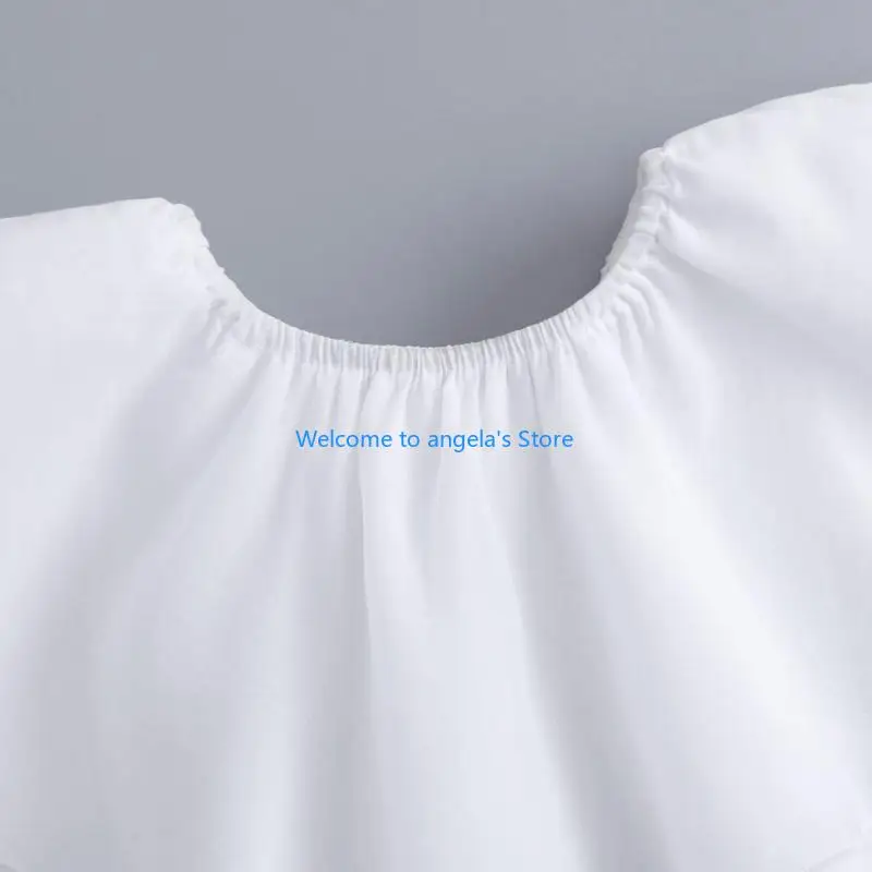 x4ycレイヤードボウノットフェイクカラーショルダーカバーオフィス女性のための多目的装飾カラーネックピースカジュアルフォーマルイベント