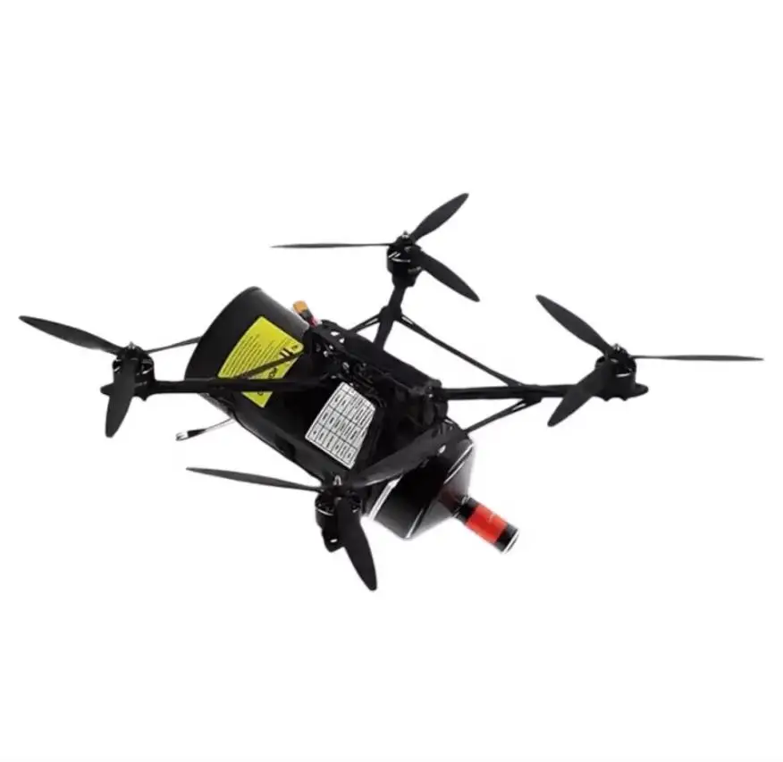 dron fibra optica Módulo de datos de imagen de fibra óptica para transmisión de imágenes de drones FPV al receptor de tierra Enlace óptico Sky Endpoint Robot submarino