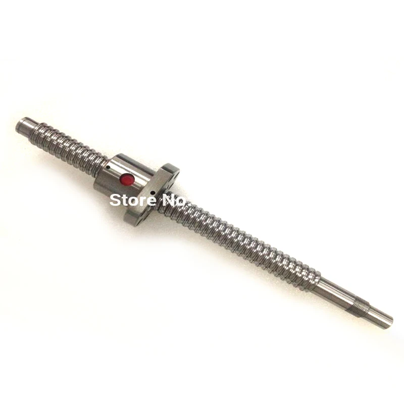 

SFU1604 700mm Ball Screw Set : 1 pc ball screw RM1604 700mm+1pc SFU1604 ball nut cnc part standard end machined for BK/BF12