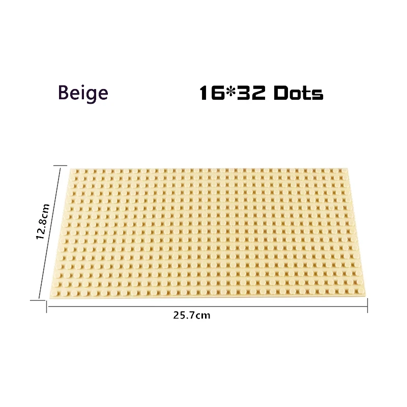 Klassieke Blokken Basisplaten 32x32 16*32 Dots Road River Basisplaten MOC Bouwstenen Stad Afmetingen cijfers Constructie Speelgoed