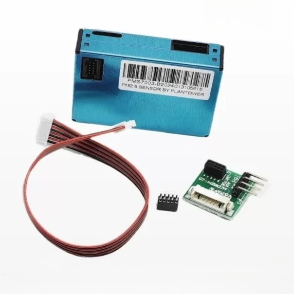 مستشعر الغبار بالليزر PM2.5 من بلانتوور PMS7003 مستشعر تركيز الغبار بالليزر عالي الدقة جزيئات الغبار الرقمية G7 (Inculd كابل #6