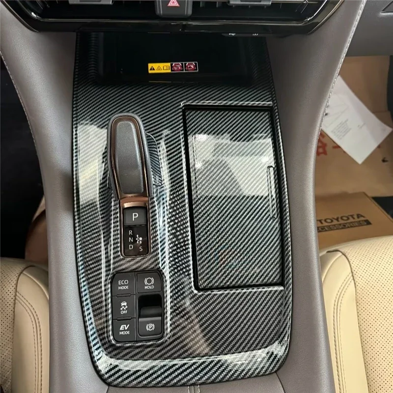 

WELKINRY For Toyota Alphard AH40 4th Generation 2024-2025 Car Stick Gear Shift Level Base Table Storage Box Container Cover Trim