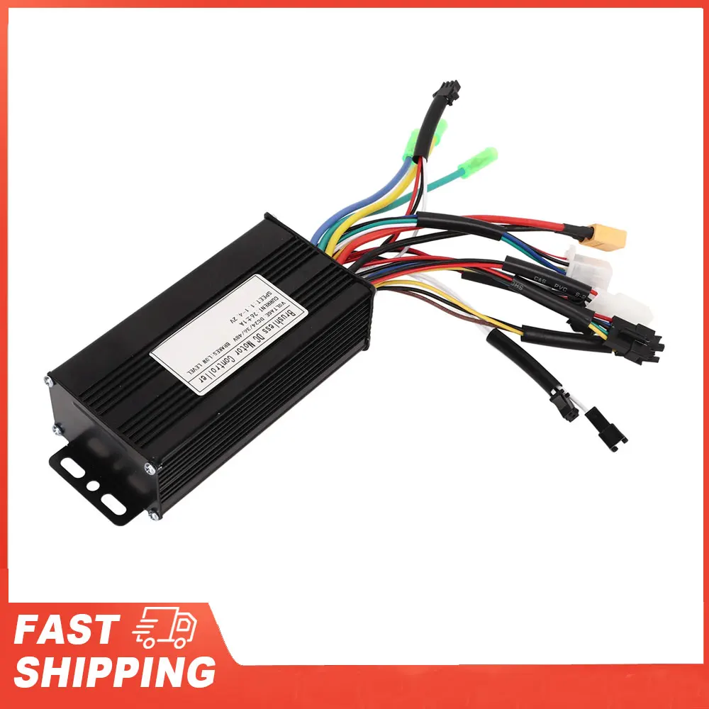 

24V 36V 48V 500W 750W Electric Bike Controller Brushless Motor 3 Mode Sine Wave 26A Modified Accessories