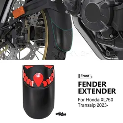 Motorcycle Mudguard Extension Front Fender Extender for Honda XL750 Transalp 2023 2024 Splash Guard