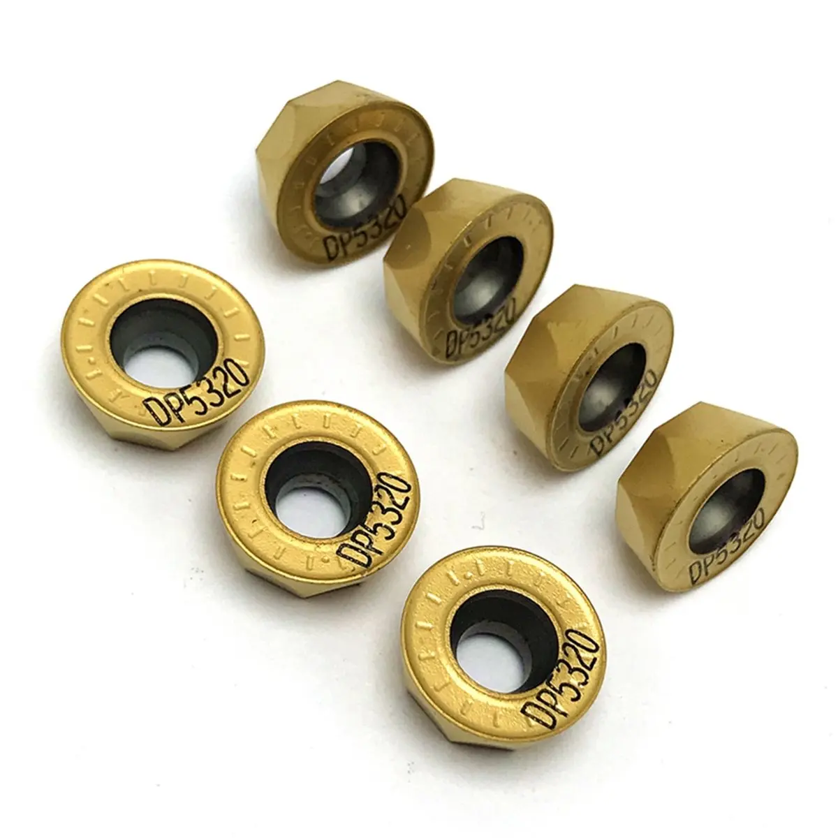 Time Saving RPMT1204 M-C DP5320 Milling Inserts Indexable Tool High Quality Turning Insert CNC Metal Lathe Tools view 2