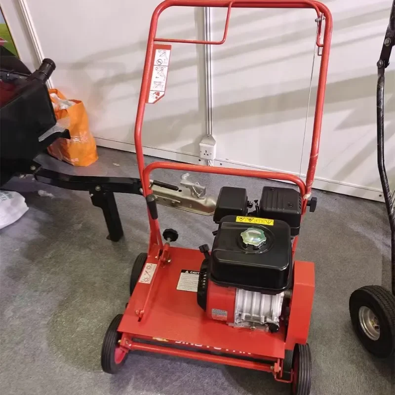2026 Small Grass Hole Puncher Machine Garden Lawn Maintenance Aerator Lawn Machine Playground Lawn Grass Punching Machine