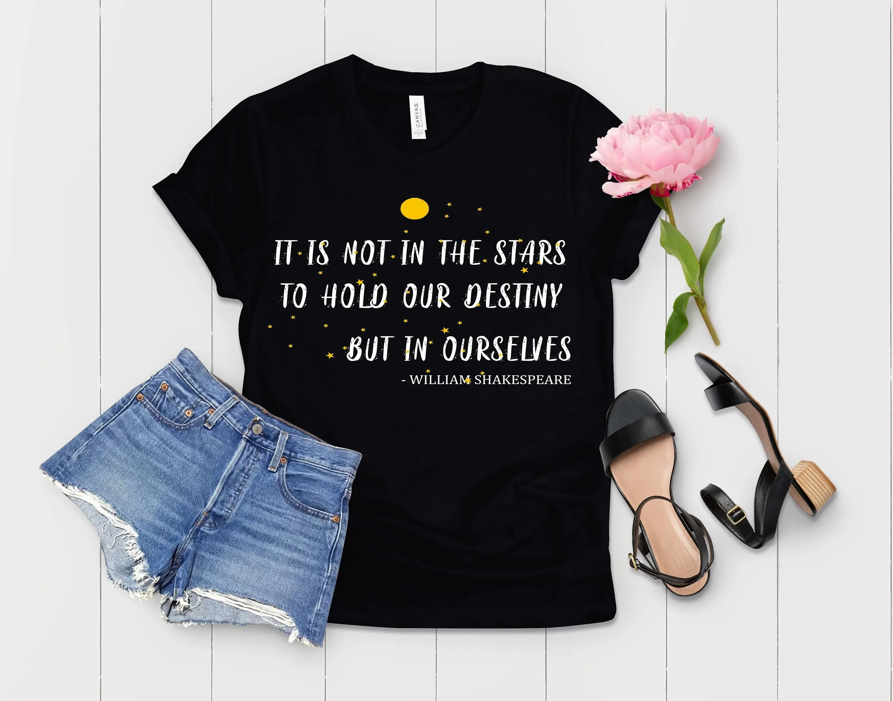 Shakespeare Classic Literature The Fault In Our Stars Julius Caesar T Shirt English Teacher Literary Bookish Quote