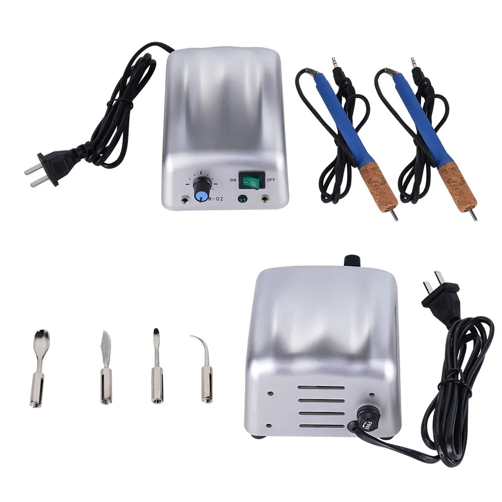 Lodden Dental Lab Elektrischer Wachsschnitzstift, Wachsmuster-Formwerkzeug, Kupfer-Wachsmesser, Zahnmedizinisches Werkzeug, Elektrisches Schnitzgerät – Detail 5