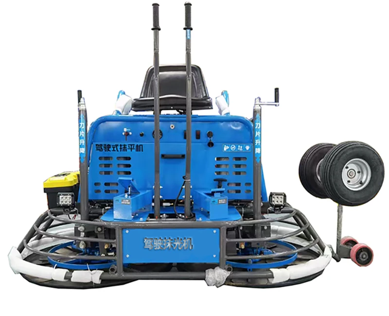 

Factory Supply Factory Concrete Road Float Finish Gas/Diesel Driving Power Trowel Pavement Machine Price for Sale