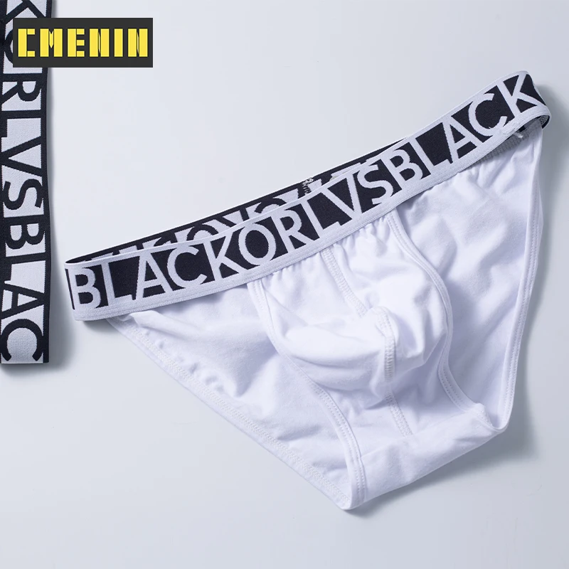 CMENIN Ins Style Cotton Sexy Man Underwear Brief Men Underpants Hip Raise Innerwear Gay Panties Jockstrap Men\'s Briefs Mutande U