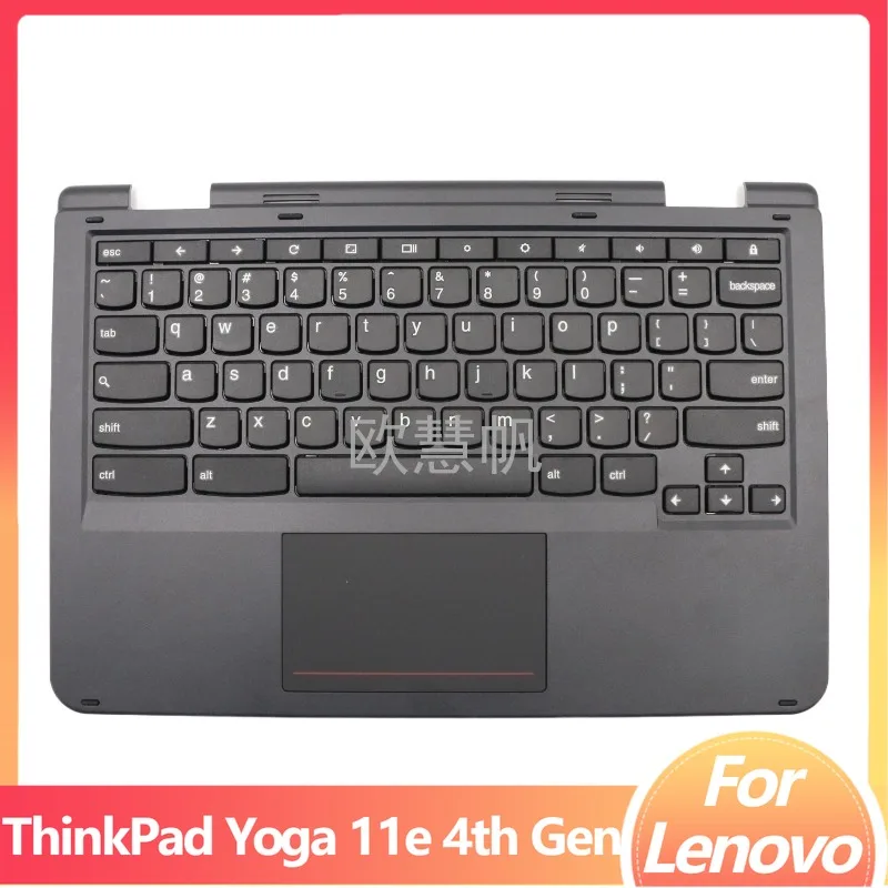 

T For Lenovo ThinkPad Yoga 11E 4TH GEN Chromebook Palmrest with Keyboard Touchpad 01HY405