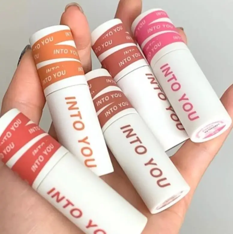 Lip Mud Velvet Matte Lip Gloss Lip Cheek Dual Use Women Lip Makeup Waterproof Long-lasting Nude