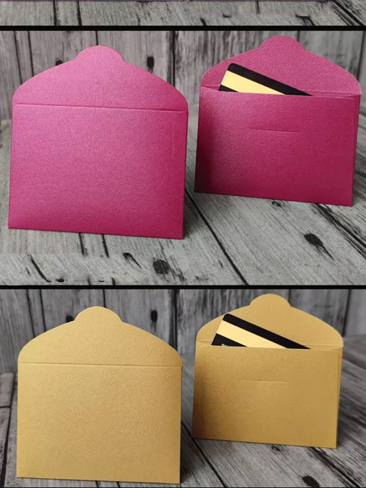 Enveloppes porte-cartes VIP, 10x7cm, cadeau