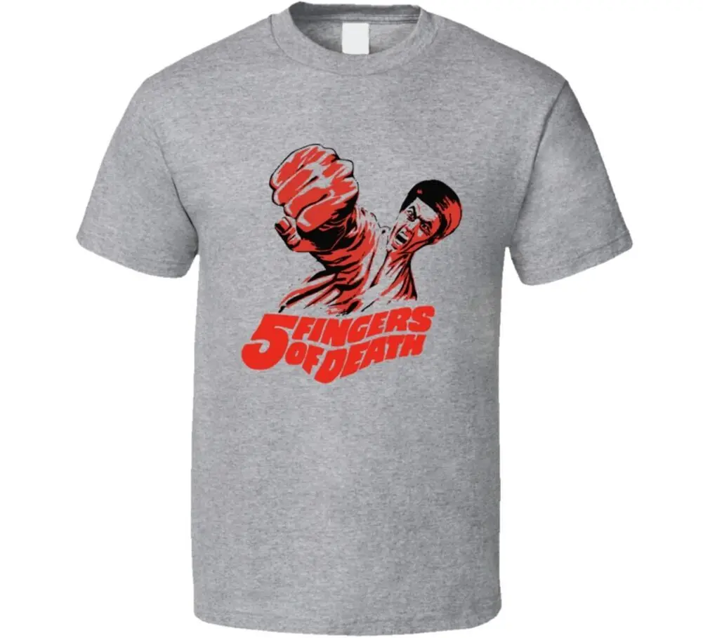 5 Fingers Of Death Retro Movie T Shirt