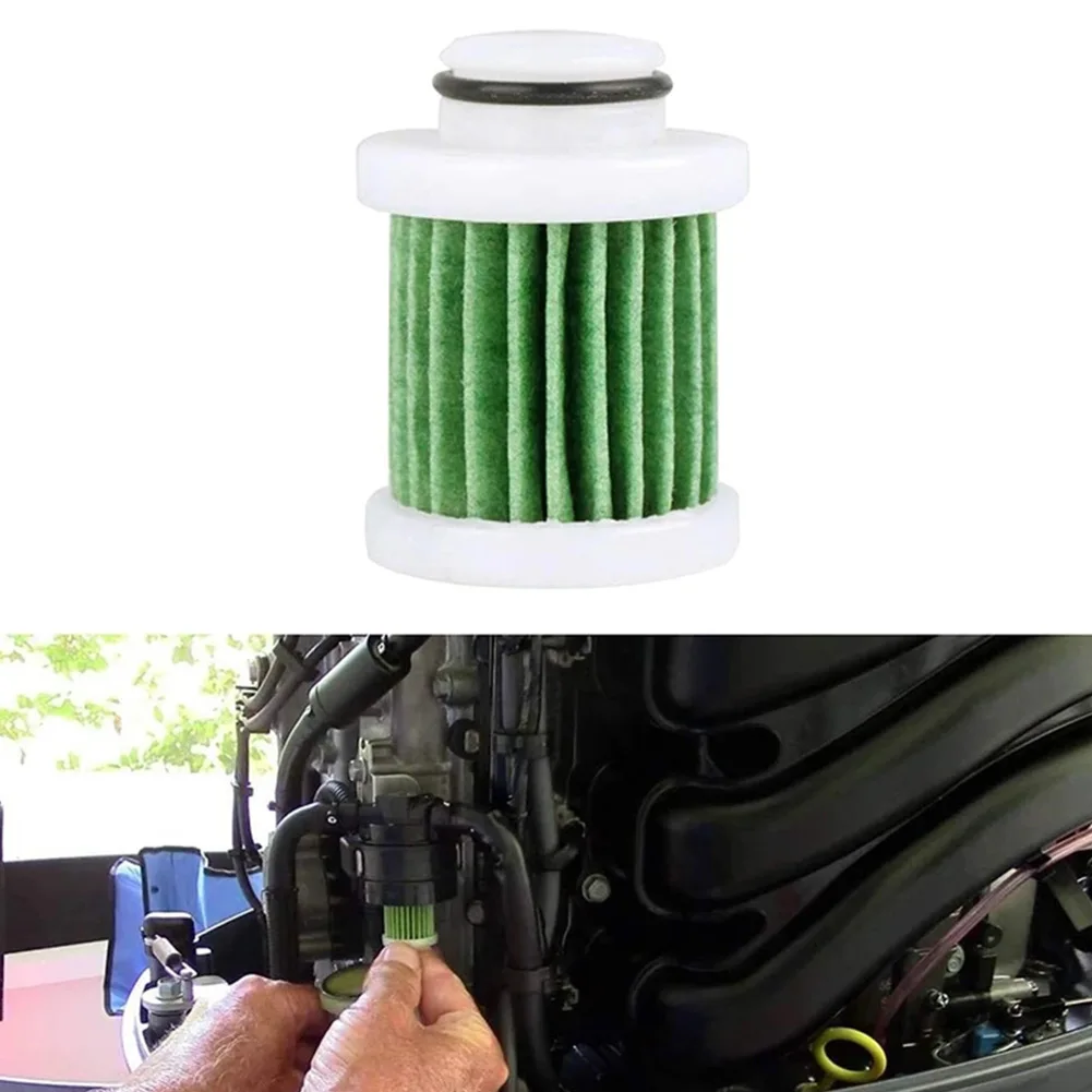 Parts Fuel Filter Marine 6D8-WS24A-00 ABS Accessories Fittings For 40-115hp Green Replacement High Quality New