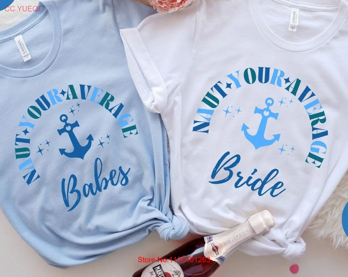 

Nautical Bachelorette Party T Shirt Boat Cruise Last Sail Let's Get Nauti Beach Bach long or short sleeves