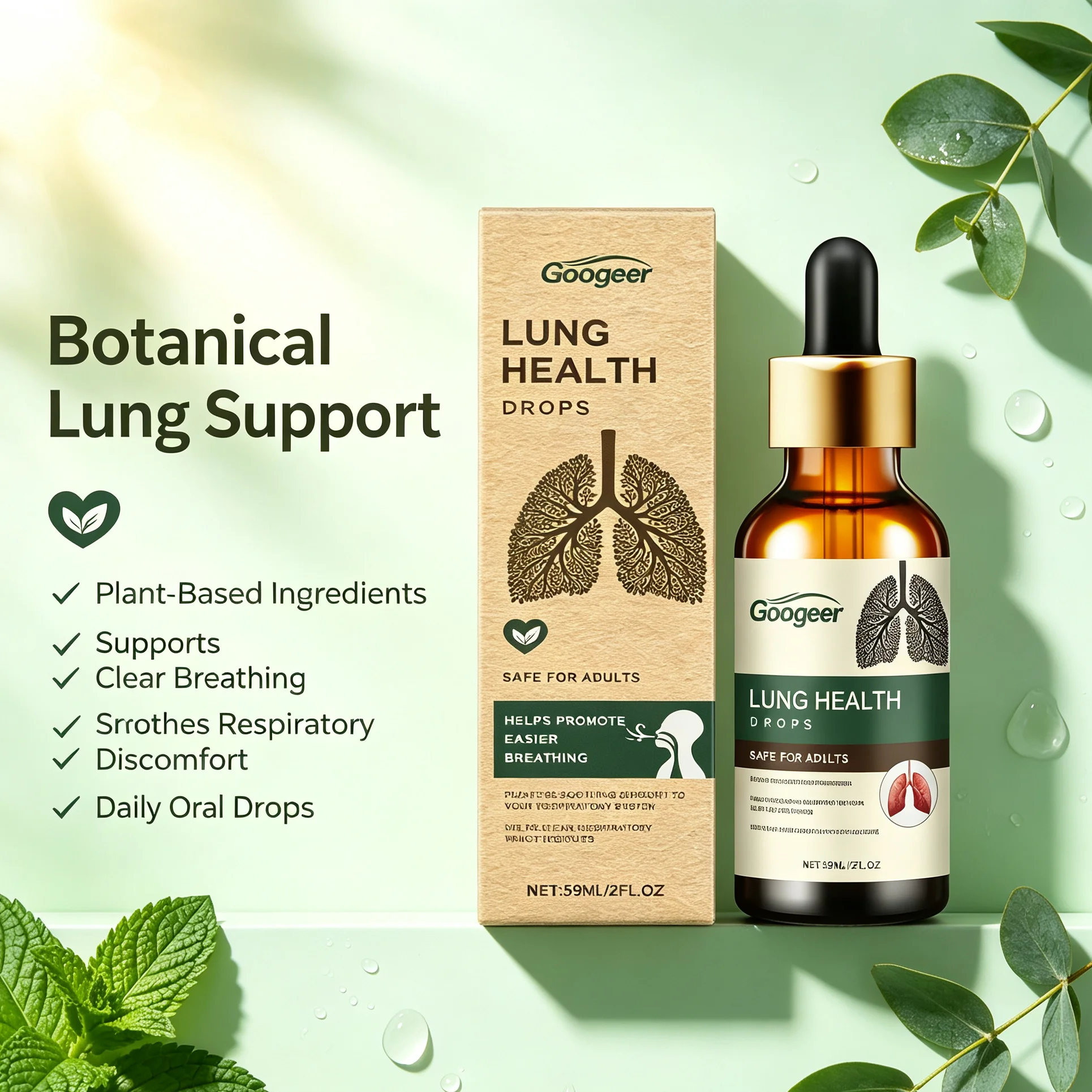Herbal Weight - หยดสมุนไพรบำรุงปอด สารสกัดสมุนไพร ช่วยล้างสารพิษในปอด สนับสนุนระบบหลอดลมและระบบทางเดินหายใจ ดูดซึมได้รวดเร็ว ดูแลระบบทางเดินหายใจทุกวัน