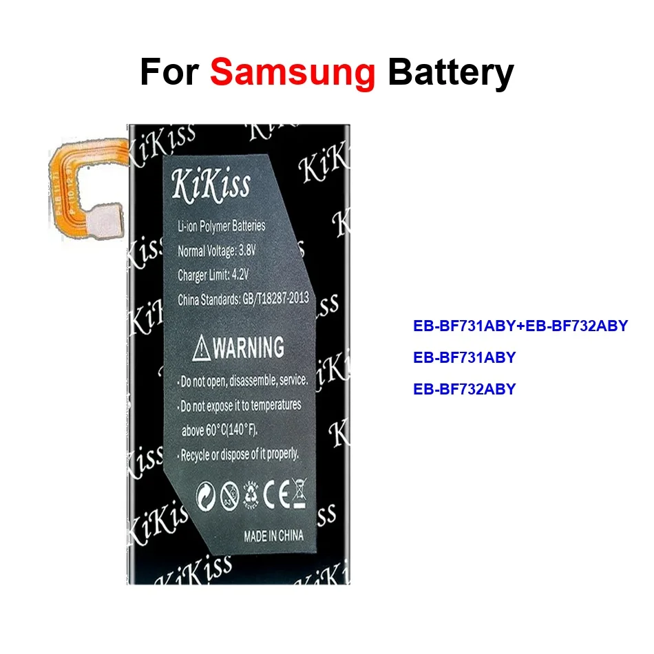 EB-BF732ABY EB-BF731ABY EB-BF731ABY+EB-BF732ABY For Samsung Galaxy Z Flip 5 SM-F7310 F731 F732 Mobile Phone Battery 1500-3200Mah