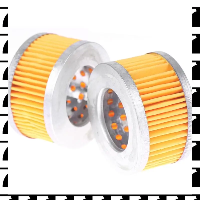 A44U 10Pcs Air Compressor Mute Air-Intake Silent Oil-Free Filter Elements 65X36x36mm Tools Replacement Parts New