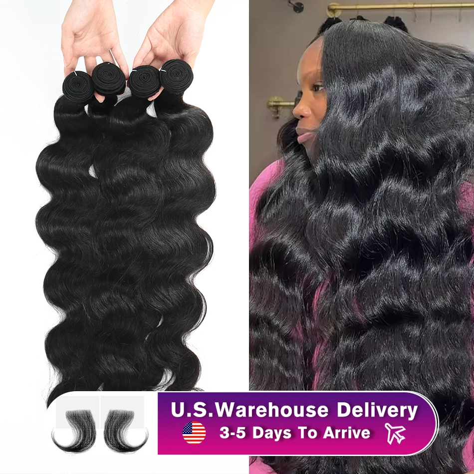 

18A Пучки объемной волны 100% необработанные девственные волосы Объемная волна 4/5/6 Пучки человеческих волос с детскими волосами