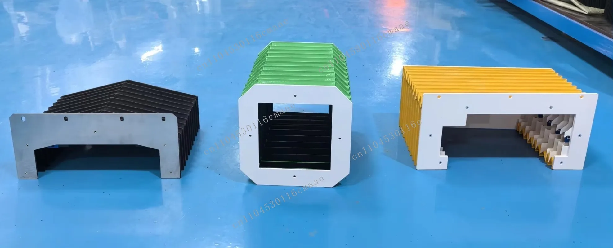 

Plastic flexible accordion telescopic bellows cover, accordion dust cover