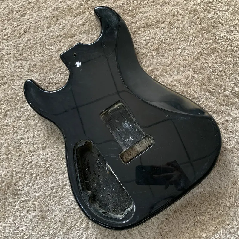 Transfer Printting ST Model Electric Guitar Body SSH Pickups Tremolo Model Custom Order for DIY and Replace CB966