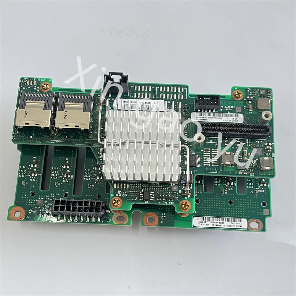 

For IBM 90Y4316 46C9093 00KA152 46W8418 X3650 M4 HD Hard disk Expansion Board Fiber Optic Card 100% Testing Perfect