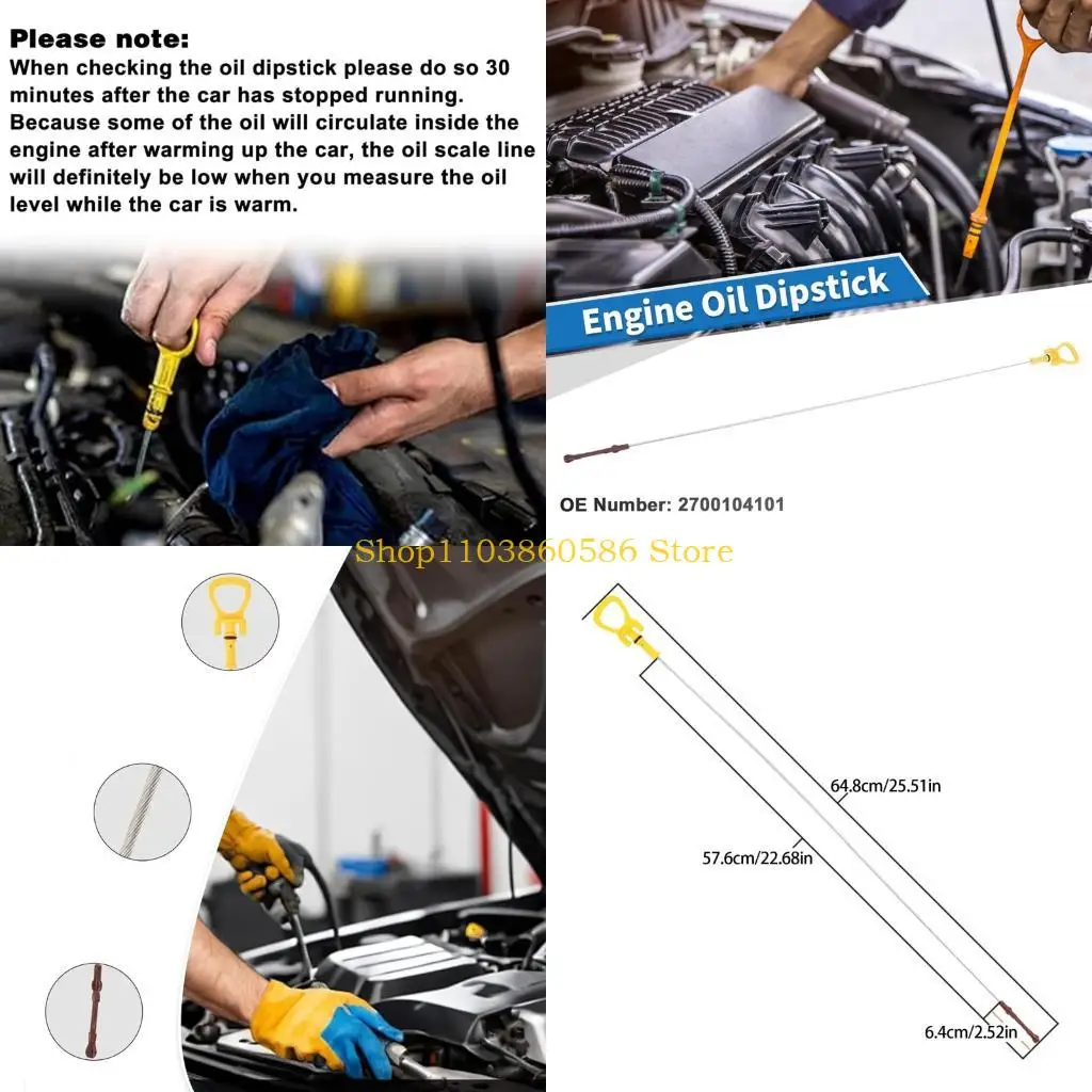 

242a ДВИГАТЕЛЬНОЕ Масло щупа заменить 2700104101 A2700104101 11437600470 для X156 GLA200