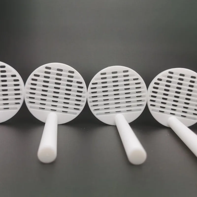 

Acid Alkali Resistant PTFE Cleaning Rack for ITO FTO Conductive Glass Basket