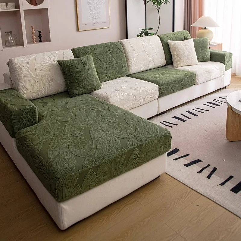 مقاومة للماء العالمي مقعد أريكة يغطي شاملة عدم الانزلاق الأريكة Silpcover الجاكار الصوف L-شكل كرسي صالة غطاء