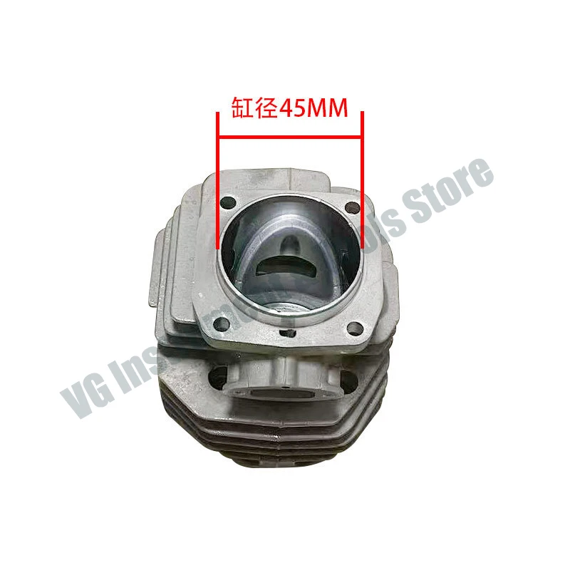 Neuer 45-mm-Zylinderkolbensatz für Husqvarna HUS254 H254 254 Gartenkettensäge, Ersatzteil 503503903 503503901 – Detail 4