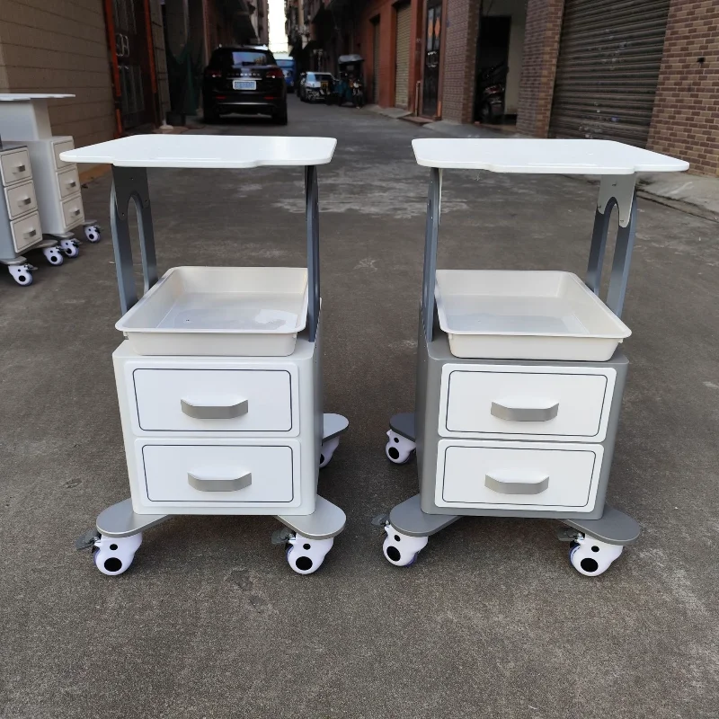 عربة البوتيك عربة الصالون عربة الأدوات المتنقلة عربة الصالون الطبية المستشفى الجمالي الأثاث التجاري Rollwagen YSTC