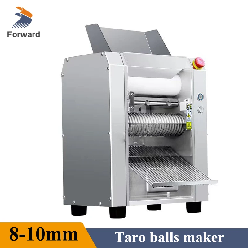 Automatic Tapioca Bubble Pearls Ball Making Machine Round Taro Balls Forming Cutting Machine 20-30KG/H