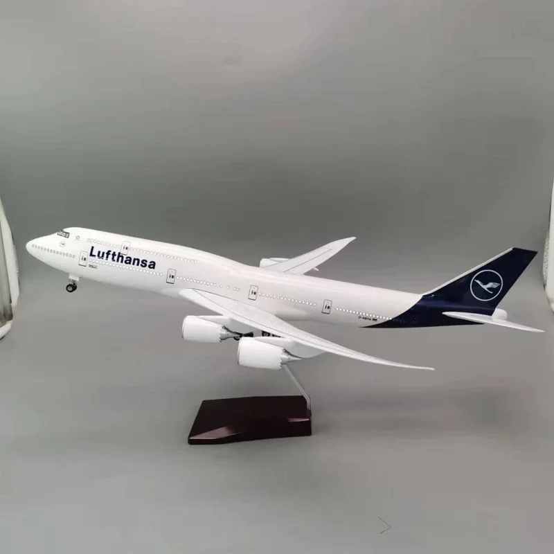 

1/160 Scale 50.5CM Airplane A380/B747-8 Lufthansa Airline Model Diecast Resin Plane Aircraft Collection Decoratoin Toys Gift Fan