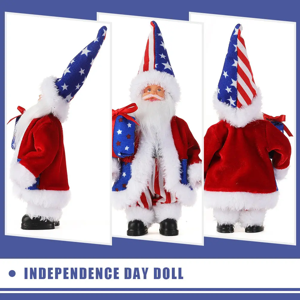 

Декоративная фигурка старика для украшения дома на День независимости, креативный и милый аксессуар для создания праздничной атмосферы, уникальный элемент декора ко Дню независимости.
