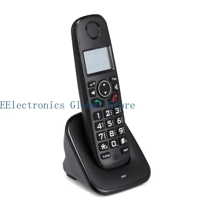 462B Cordless Landline Fixed Telephone Home Desk Phone with Caller Identification Sound Noise Reduction Telephones D1001